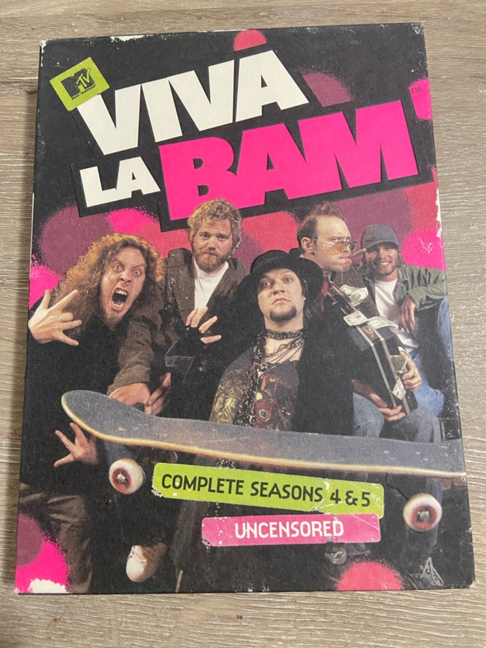Viva La Bam the Complete Fourth & Fifth Seasons (DVD, 2005) Rare OOP & HTF